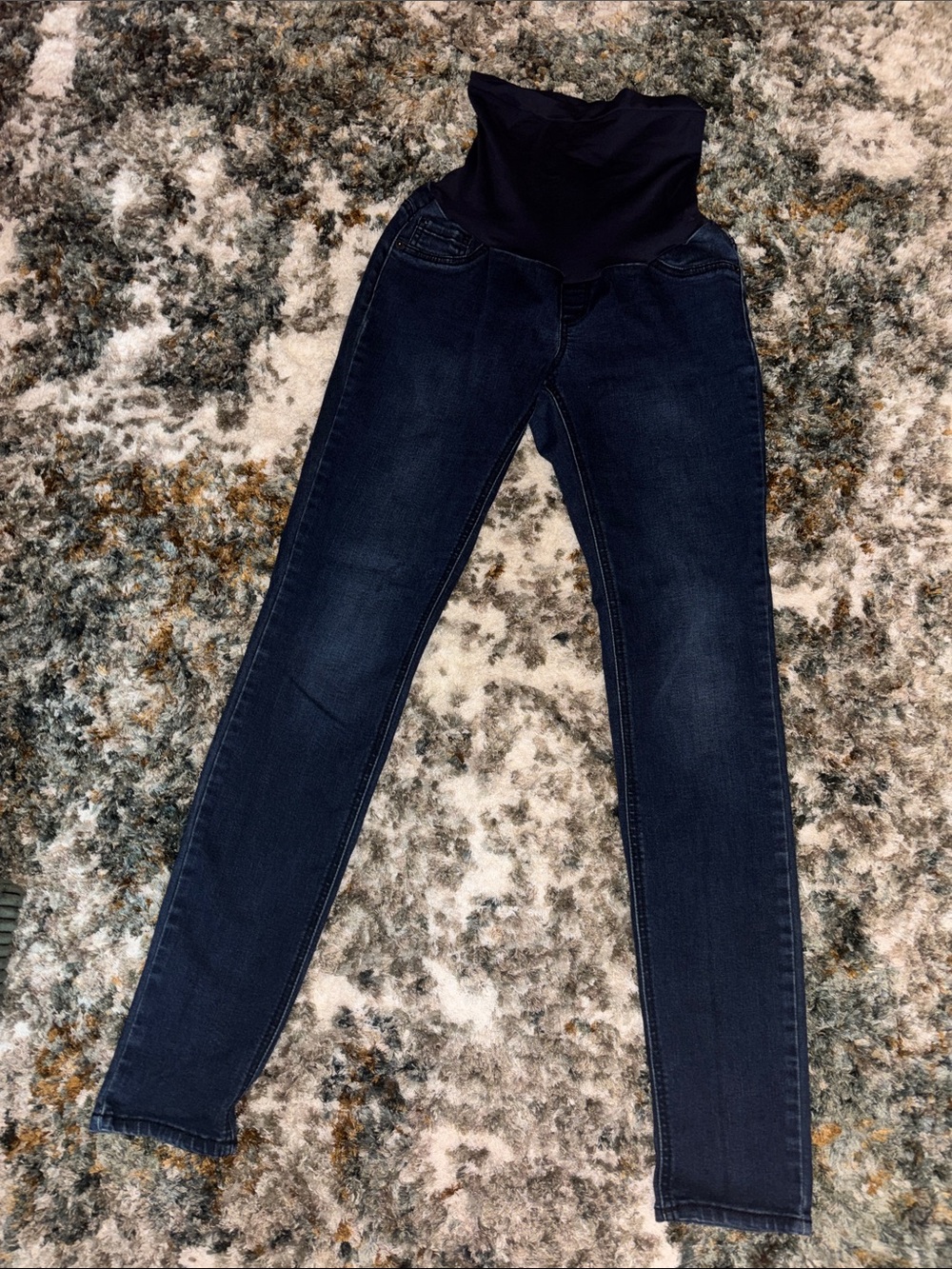 High wasted maternity blue jeans 👖